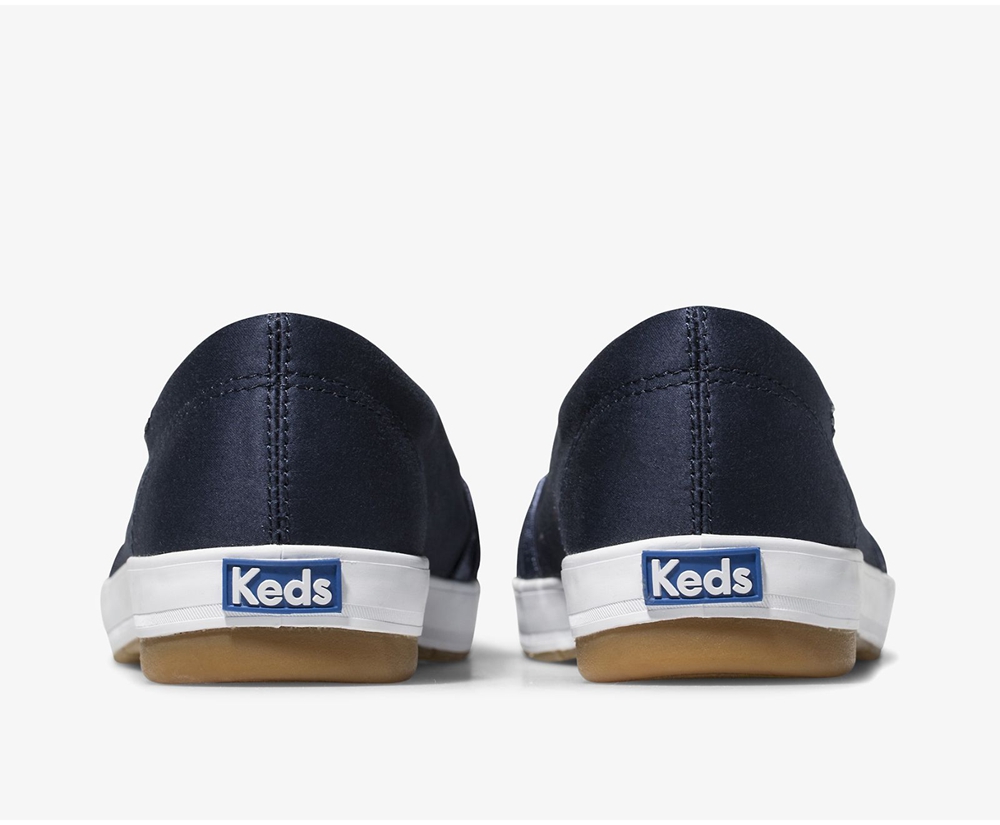 Keds Slip Ons Damen Navy - Carmel - UON-198364